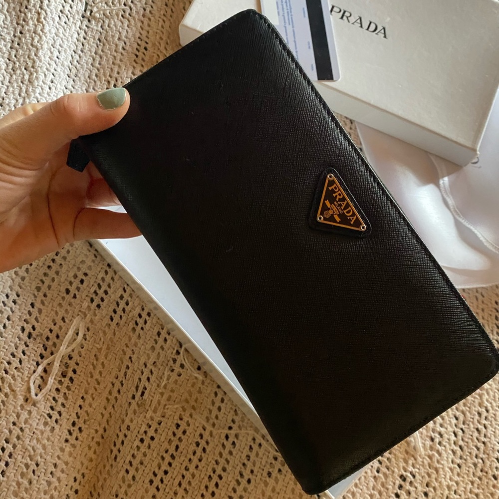 NWT Prada wallet with original box